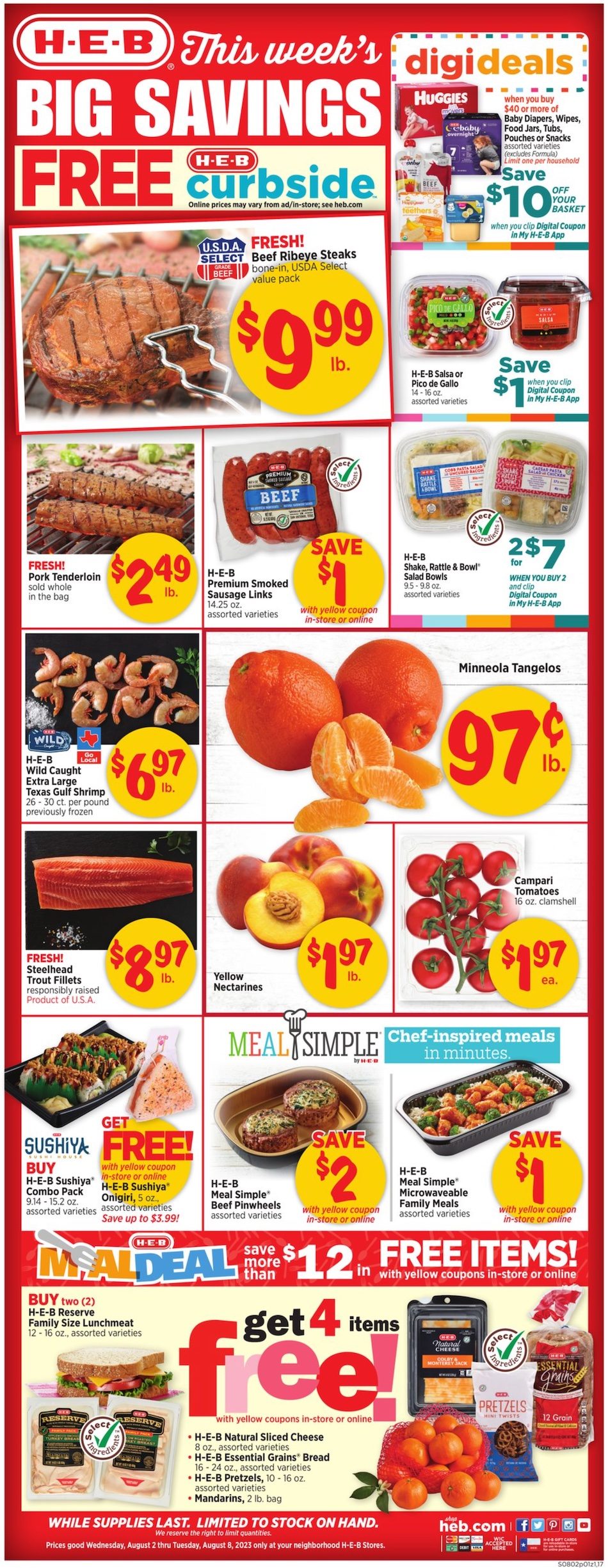 HEB Weekly Ad Aug 2 8, 2023 WeeklyAds2