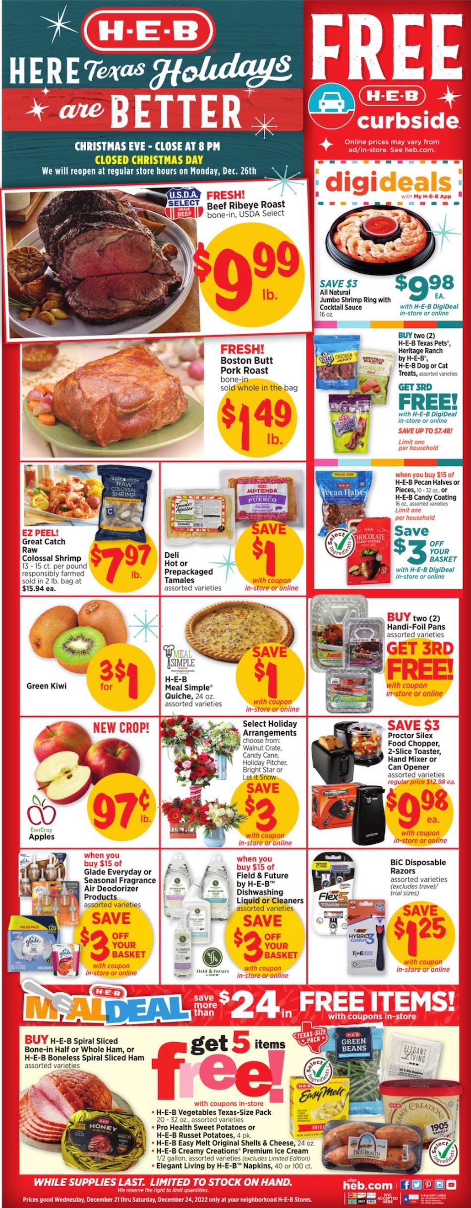 HEB Weekly Ad Deals Dec 21 - 27, 2022 - WeeklyAds2