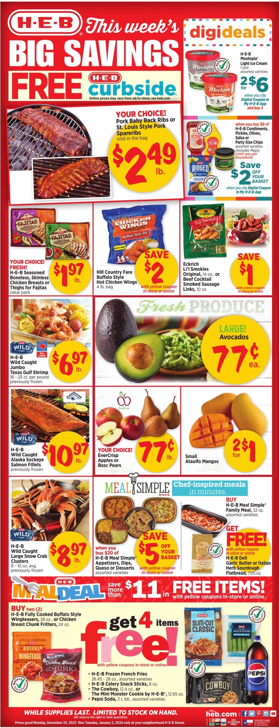 Heb Weekly Ad Dec 25 - Jan 2 - WeeklyAds2