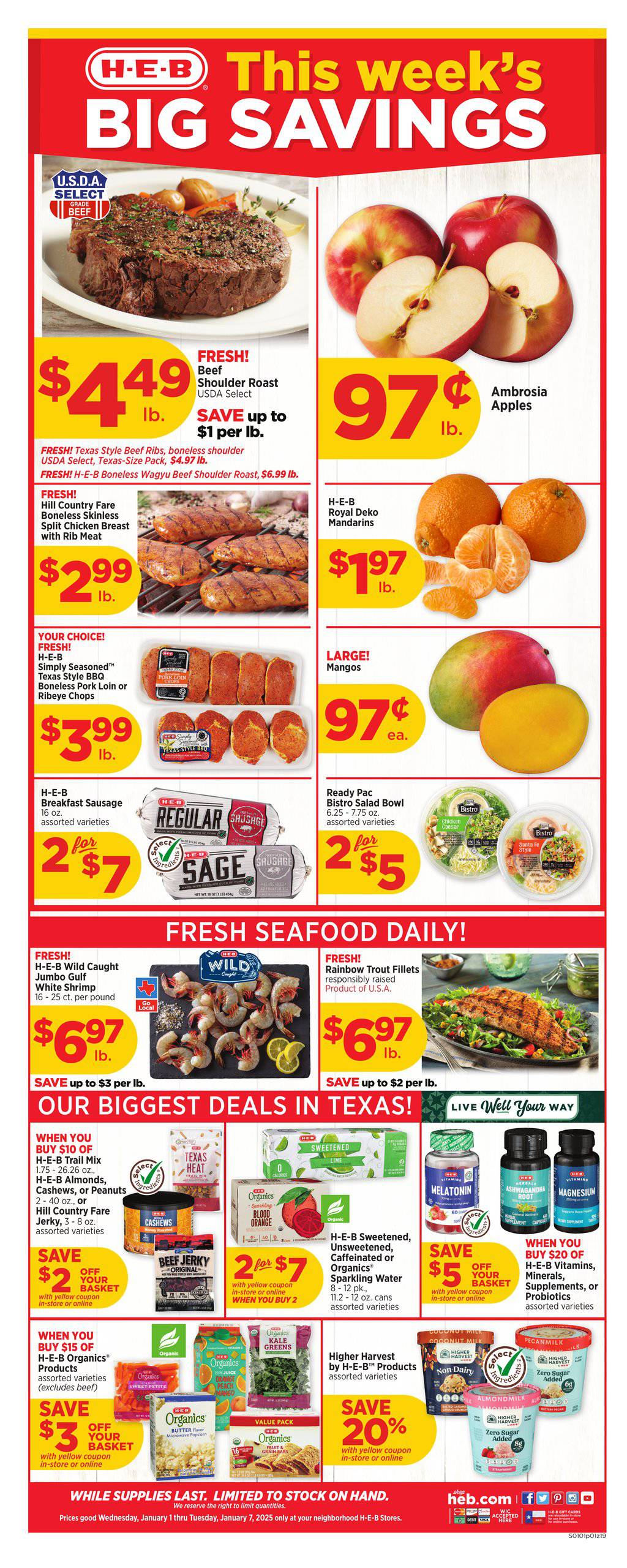 HEB Weekly Ad January 1 7, 2025 WeeklyAds2