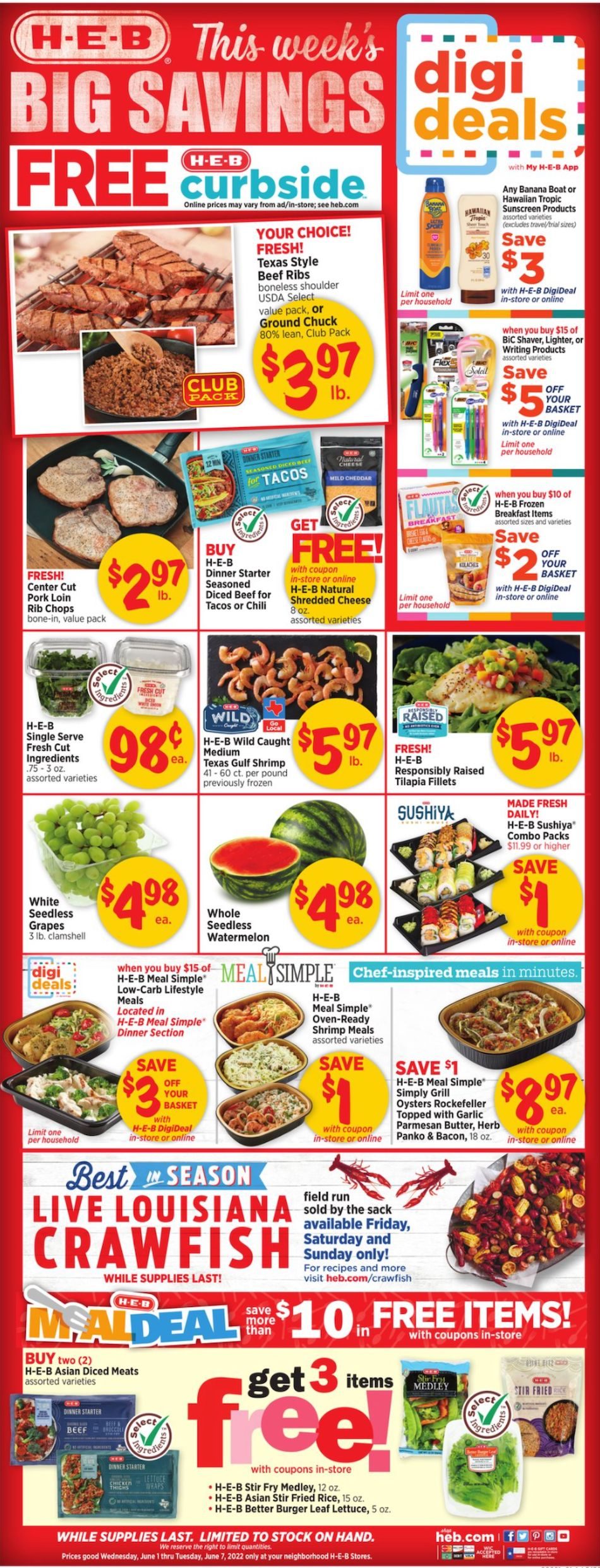 HEB Weekly Ad Jun 1 - 7, 2022 - WeeklyAds2