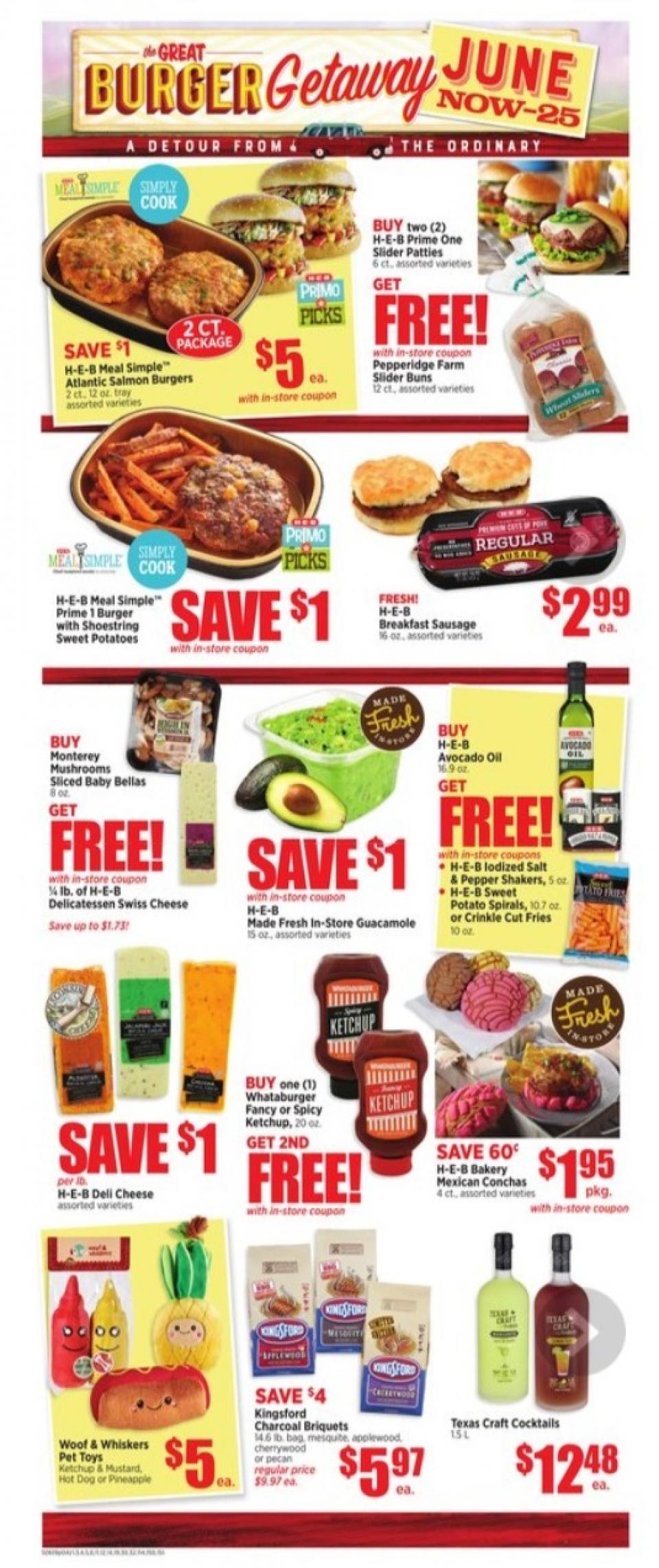 HEB Weekly Ad Jun 19 25, 2019 WeeklyAds2