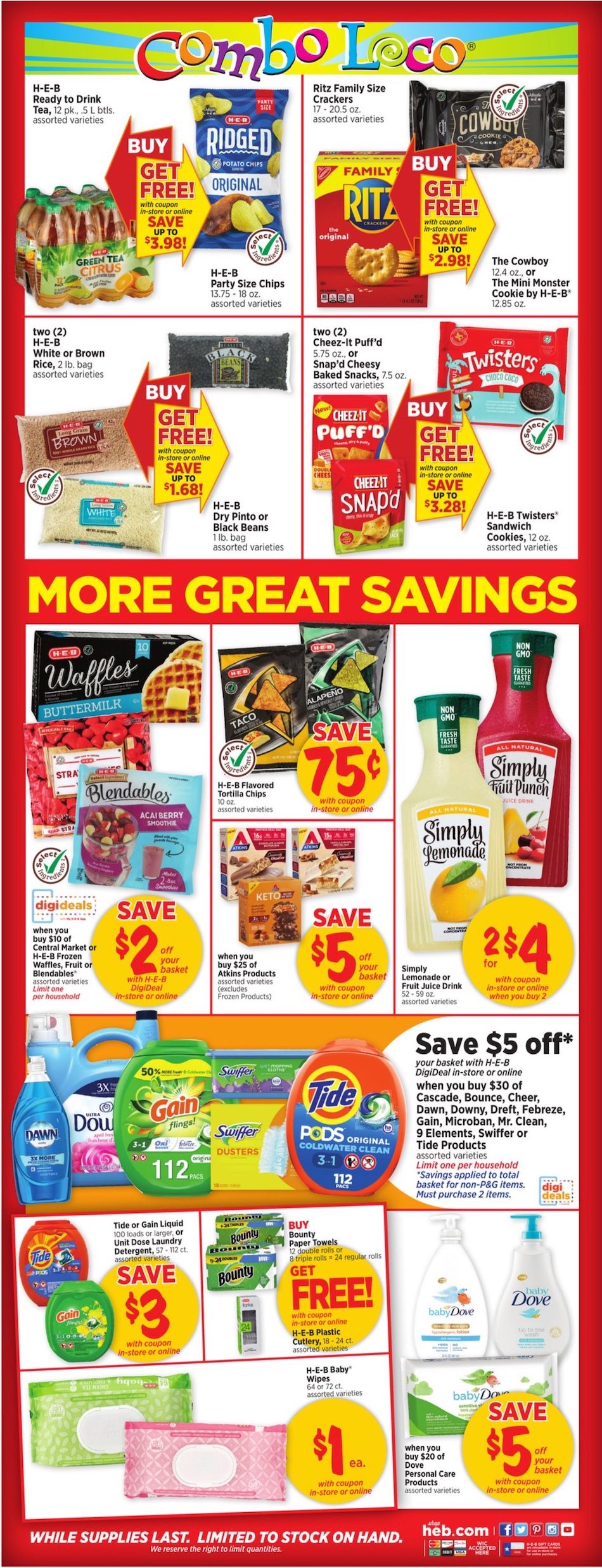 HEB Weekly Ad Sale May 3 - 9, 2023 - WeeklyAds2