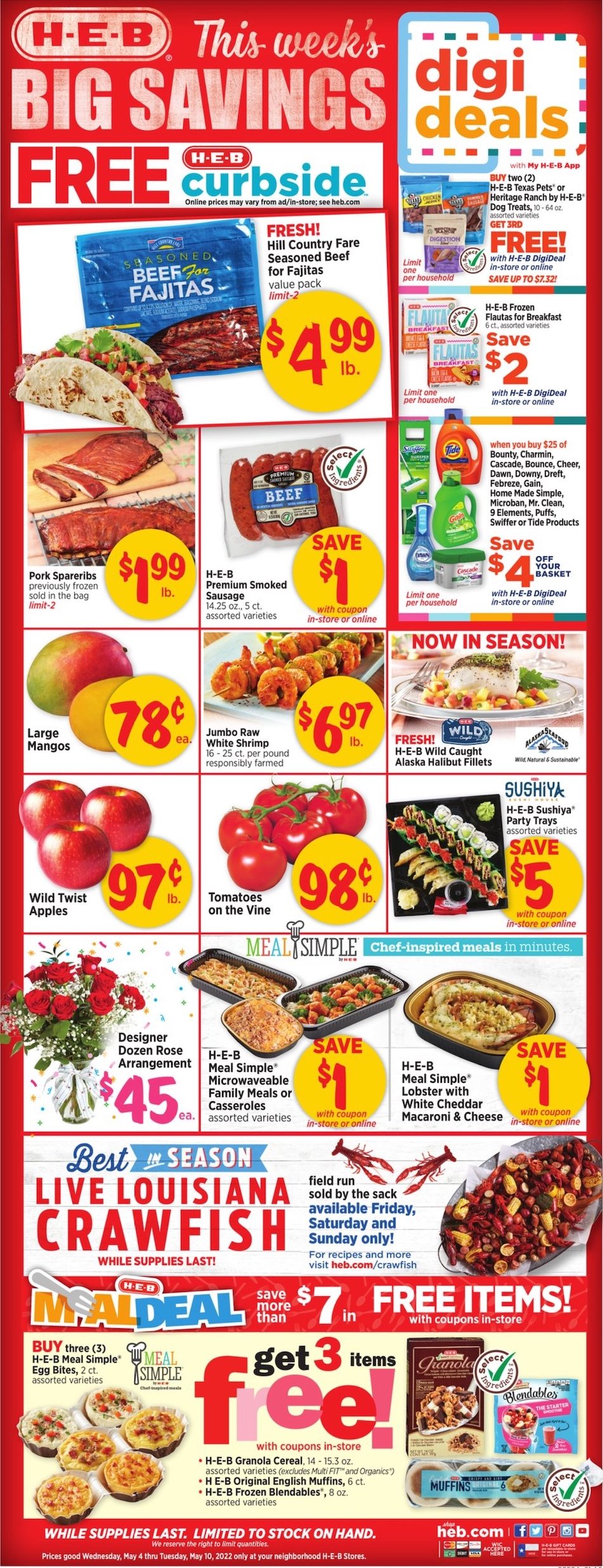 HEB Weekly Ad May 4 10, 2022 WeeklyAds2