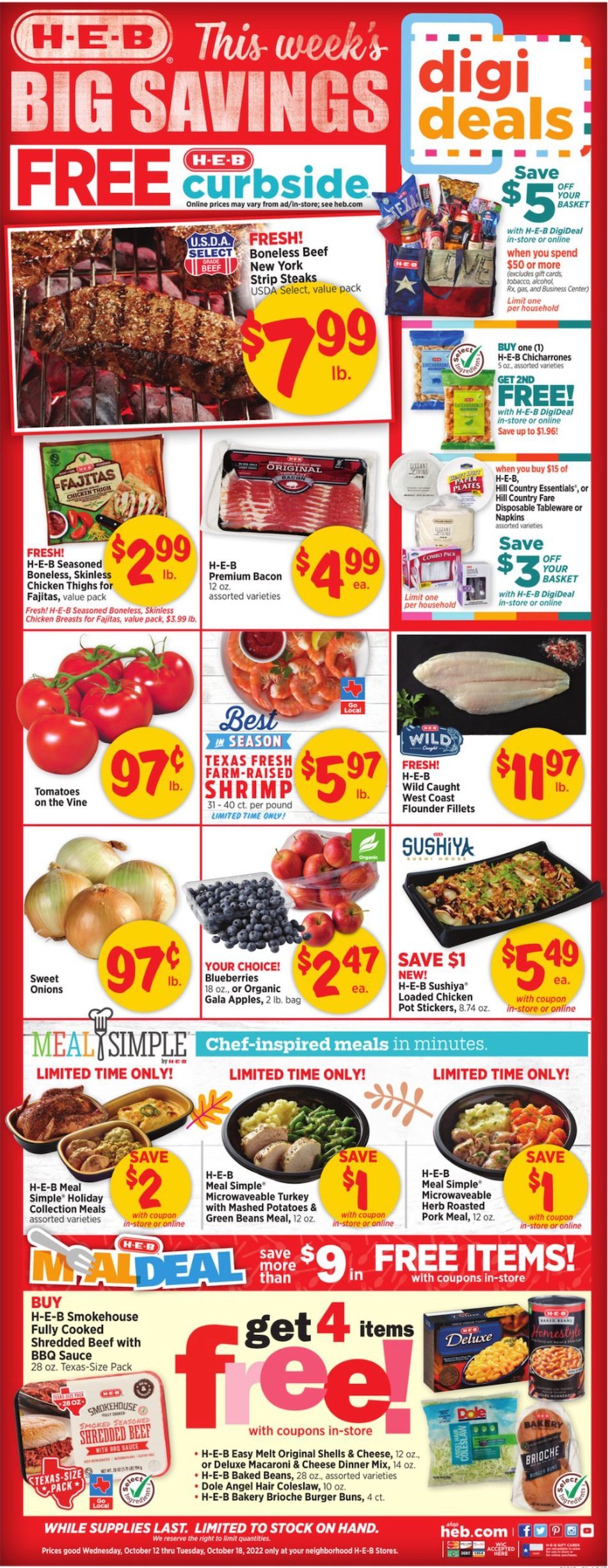 HEB Weekly Ad Oct 12 - 18, 2022 - WeeklyAds2