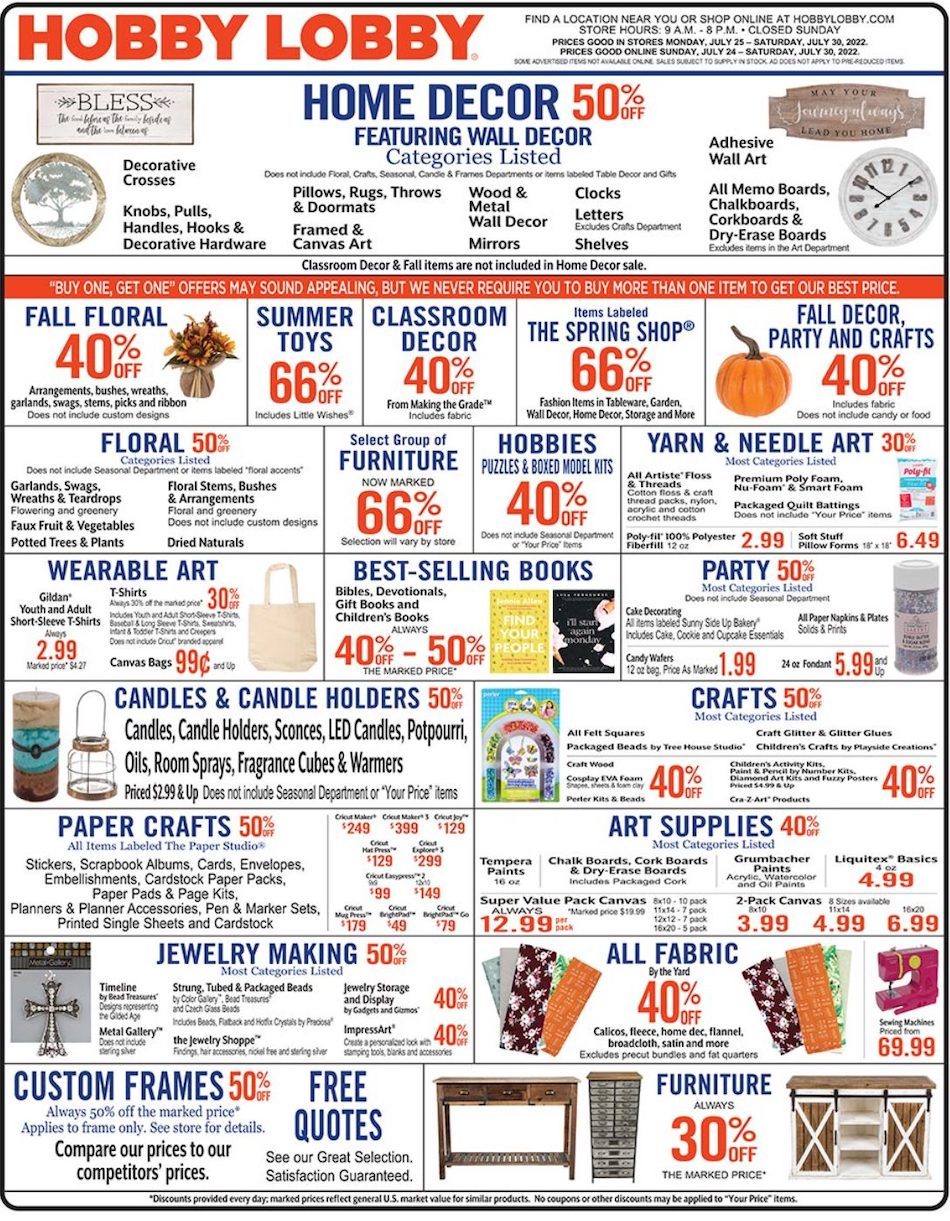 Hobby Lobby Weekly Ad Jul 24 30 2022 WeeklyAds2   1 