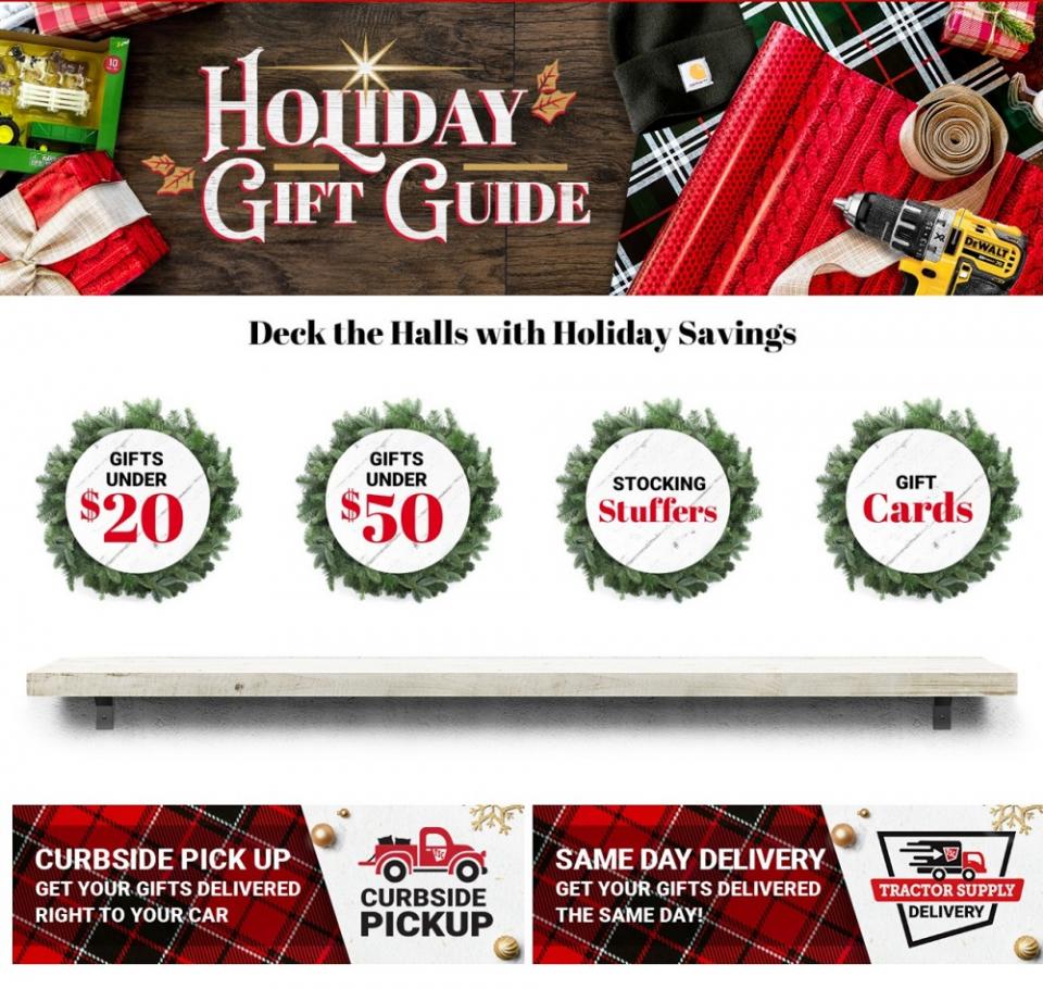 Tractor Supply Holiday Gift Guide Ad 2021 WeeklyAds2