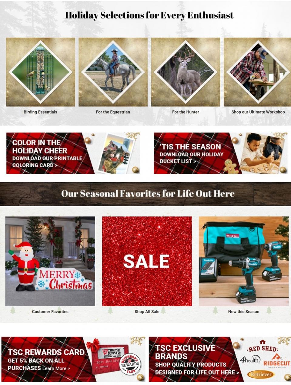 Tractor Supply Holiday Gift Guide Ad 2021 WeeklyAds2