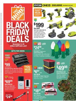 Home Depot Ad Holiday Day November 6–26, 2025