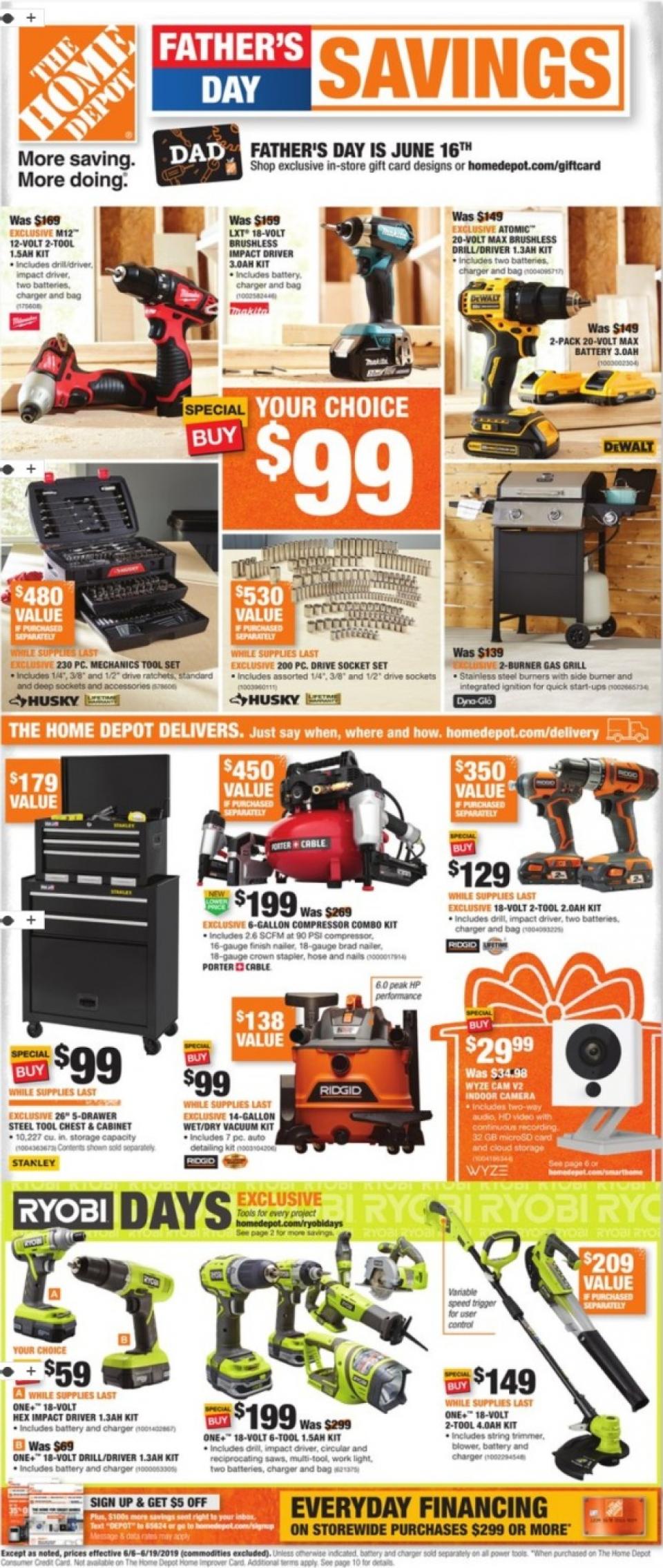 Home Depot Ad Jun 6 - 19, 2019 - Weeklyads2