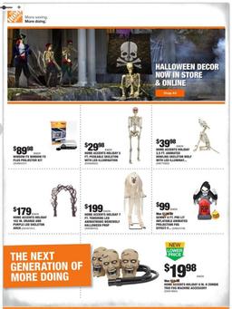 Home Depot Ad Oct 3 - 10, 2019