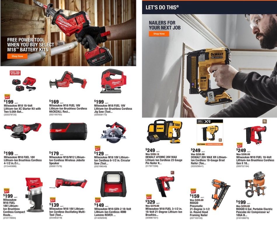 Home Depot Ad Pro Oct 30 Nov 6, 2023 WeeklyAds2