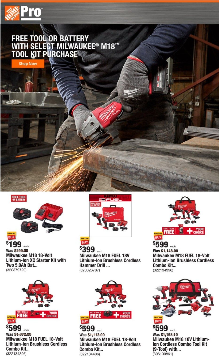 Home Depot Ad Pro Nov 21 27, 2022 WeeklyAds2