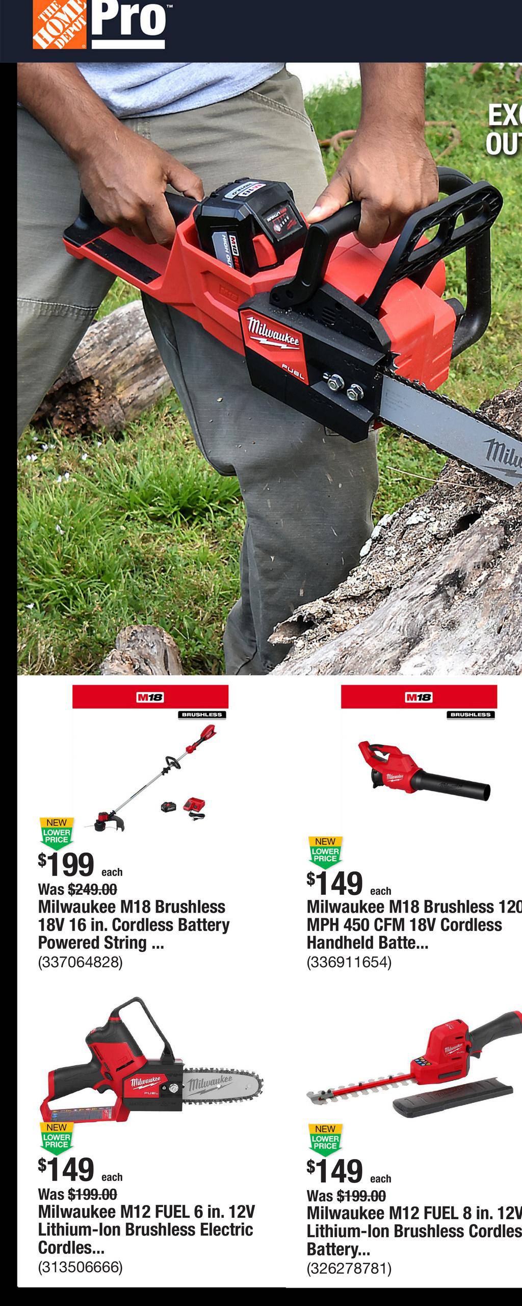 Home Depot Shop Pro Ad March 16 - 23, 2026