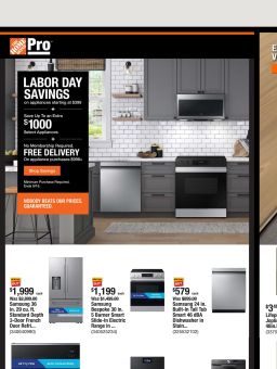 Home Depot Shop Pro Ad September 7 - 14, 2026