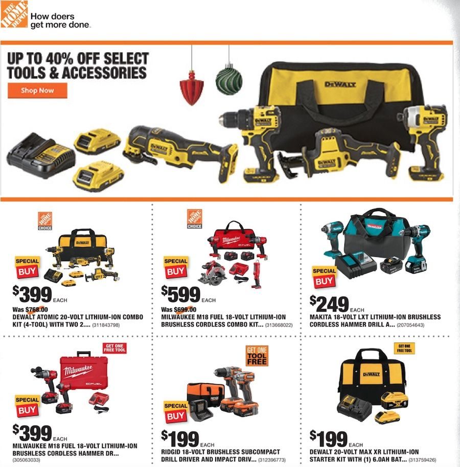 Home Depot Weekly Ad Dec 3 - 10, 2020 - WeeklyAds2