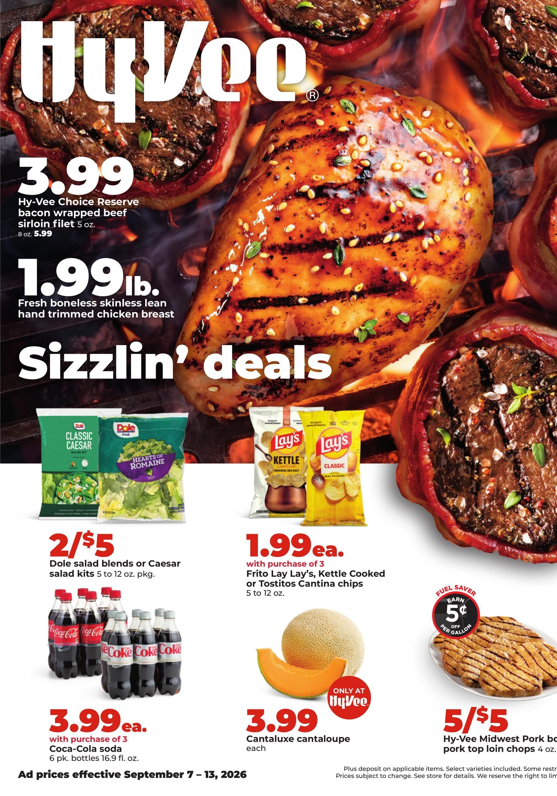 Hy-Vee Weekly Ad September 7 - 13, 2026 page 1
