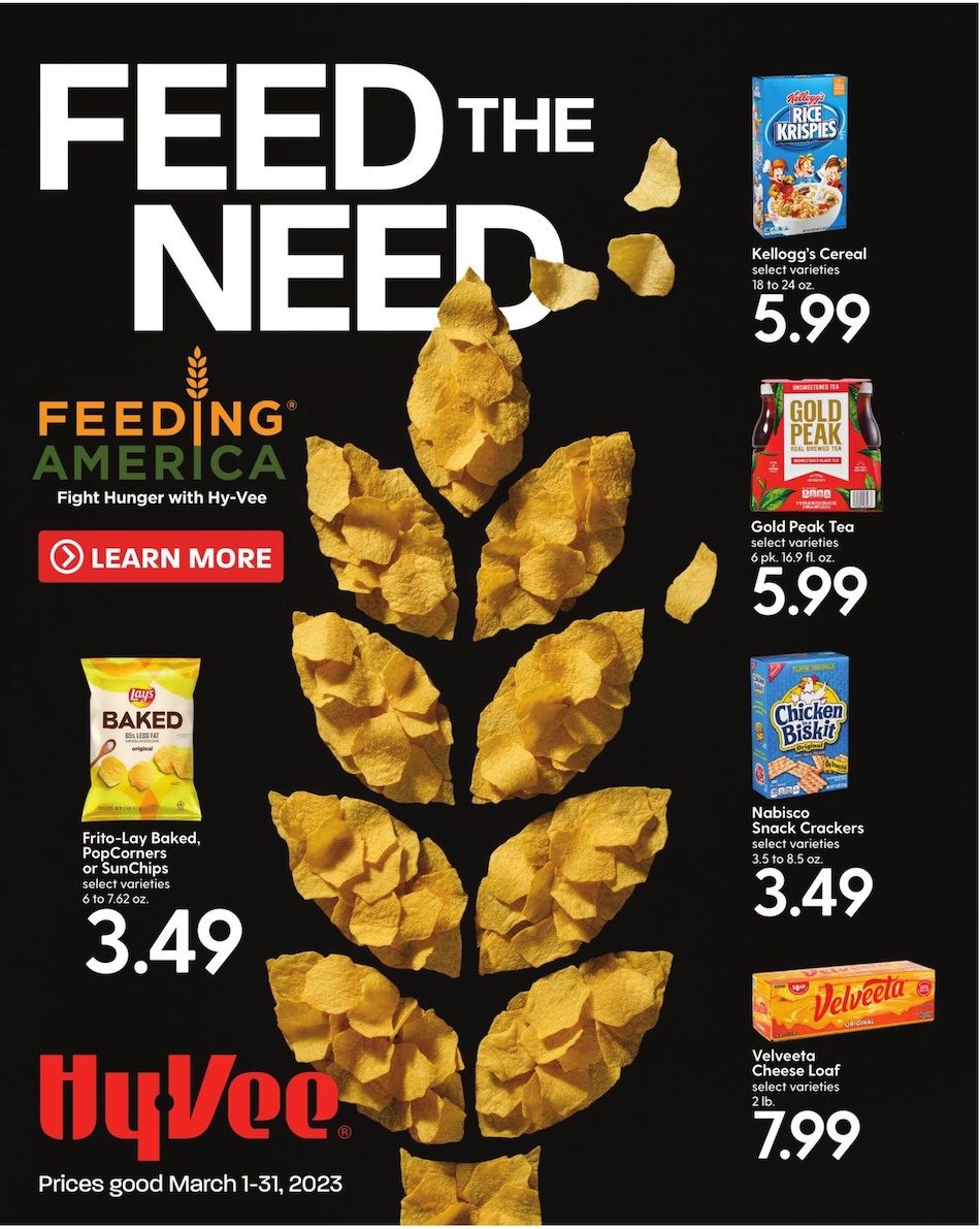 Hyvee Ad Feed The Need Mar 1 31, 2023 WeeklyAds2