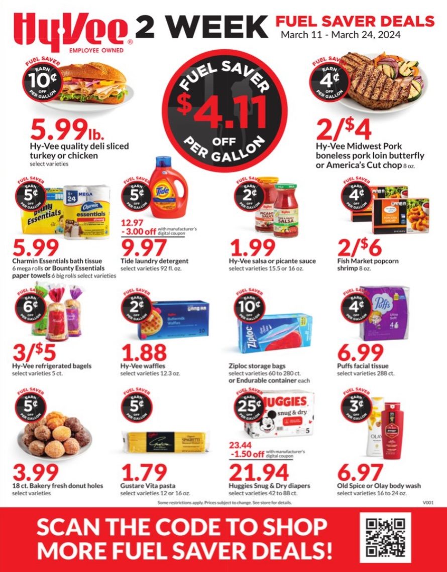 HyVee Ad Low Prices Mar 11 24, 2024 WeeklyAds2