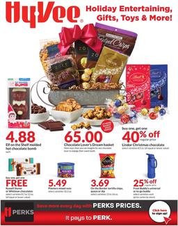 Hy-Vee Holiday Ad November 2023