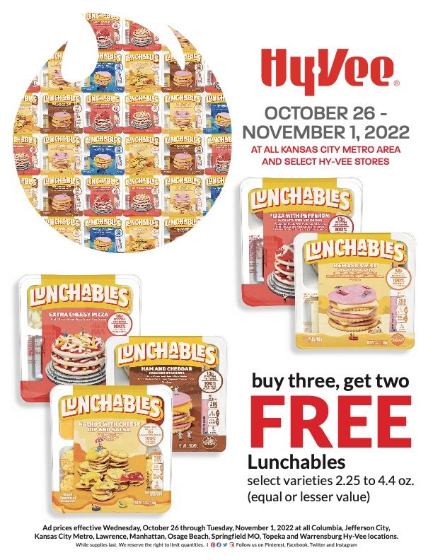 Hyvee Lunchables Ad Oct 24 27, 2022 WeeklyAds2