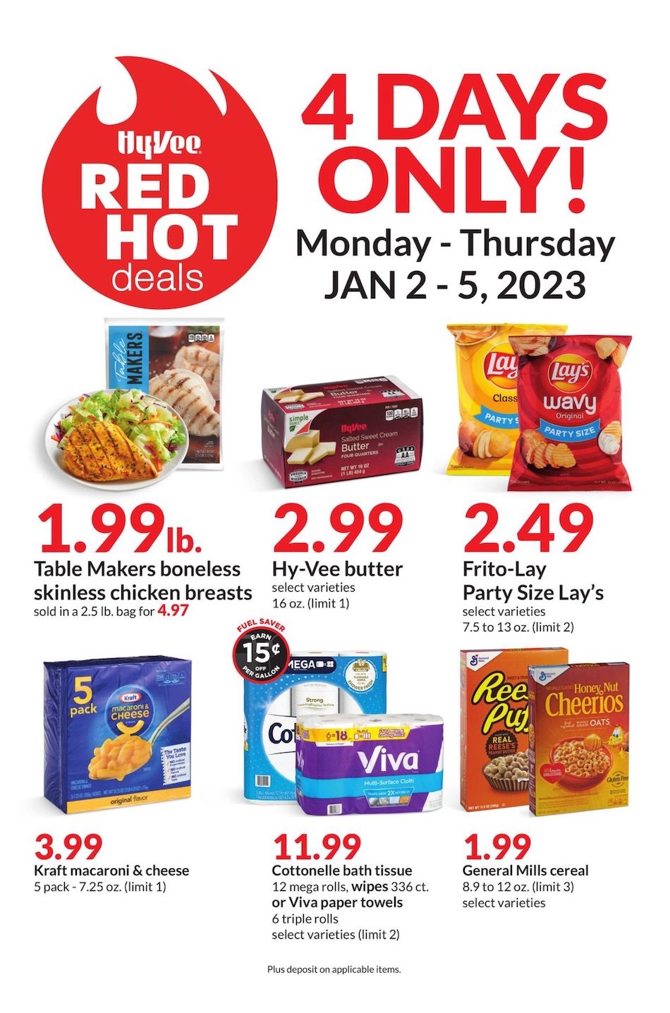 Hyvee Weekly Ad 4Day Sale Jan 2 5, 2023 WeeklyAds2