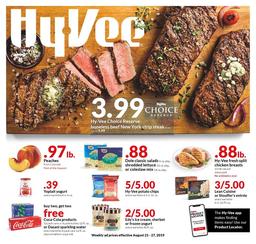 Hyvee Weekly Ad Aug 21 - 27, 2019