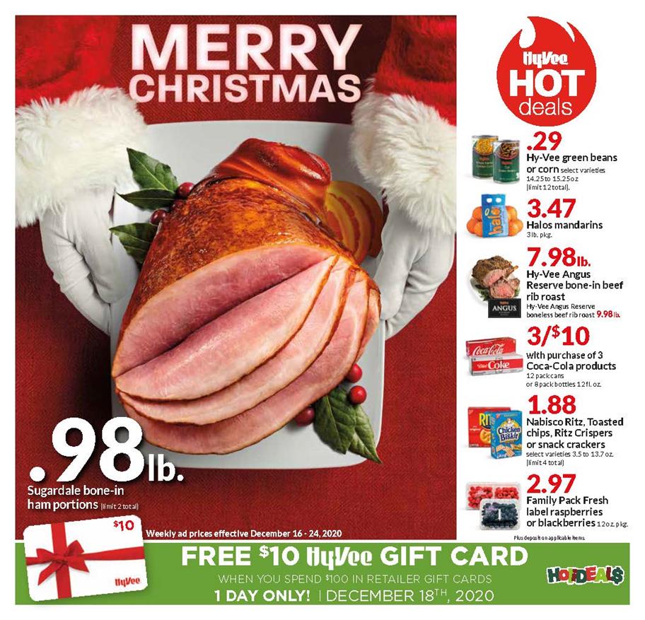 Hyvee Weekly Ad Christmas Dec 16 24, 2020 WeeklyAds2
