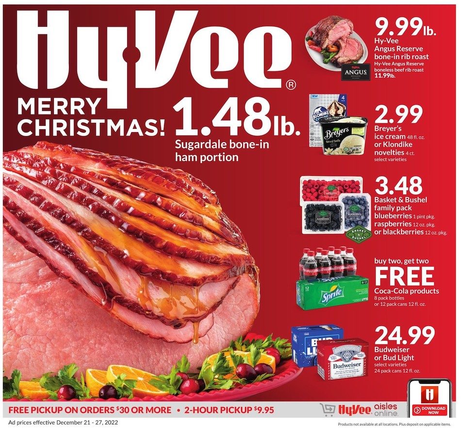 HyVee Weekly Ad Christmas Dec 21 27, 2022 WeeklyAds2