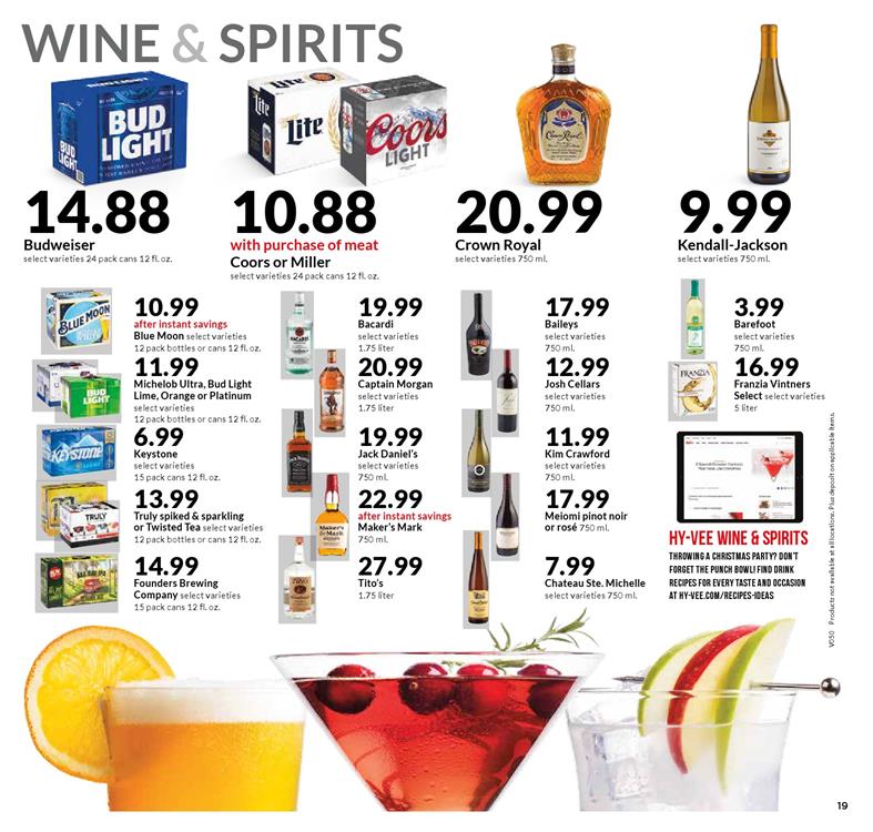 Hy vee Ad page 19
