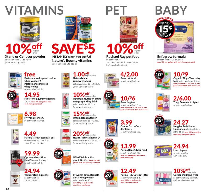 Hy vee Ad page 20