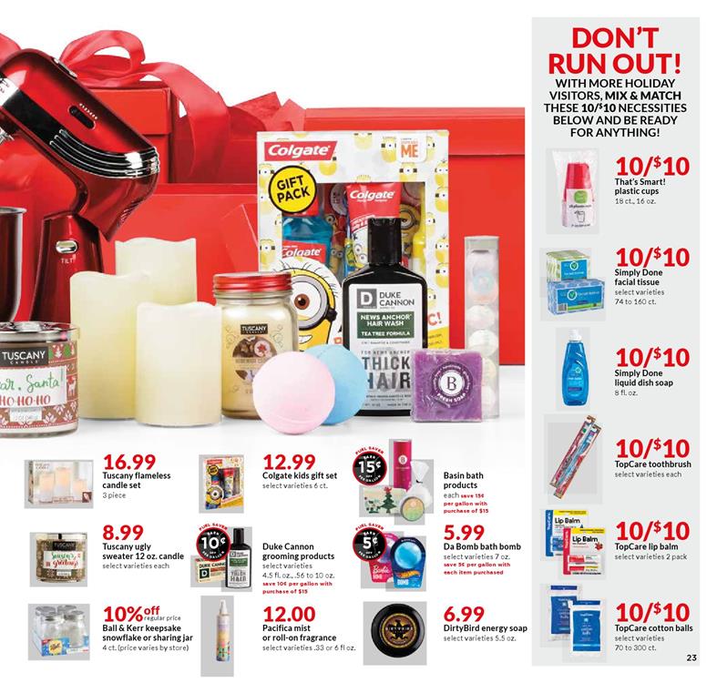 Hy vee Ad page 23
