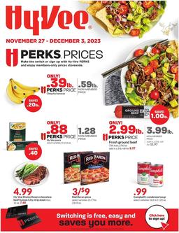 Hy-Vee Weekly Ad Nov 27 - Dec 3, 2023