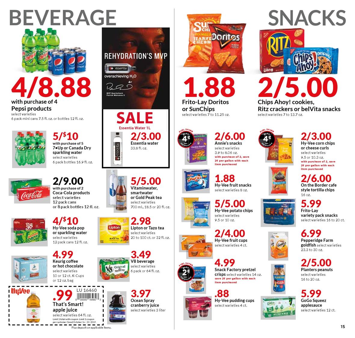 Hy vee Ad page 15