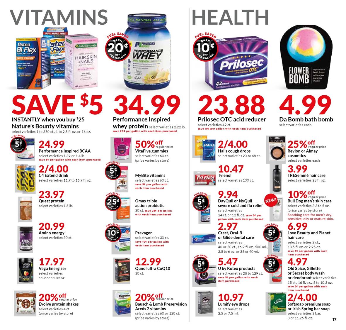 Hy vee Ad page 17