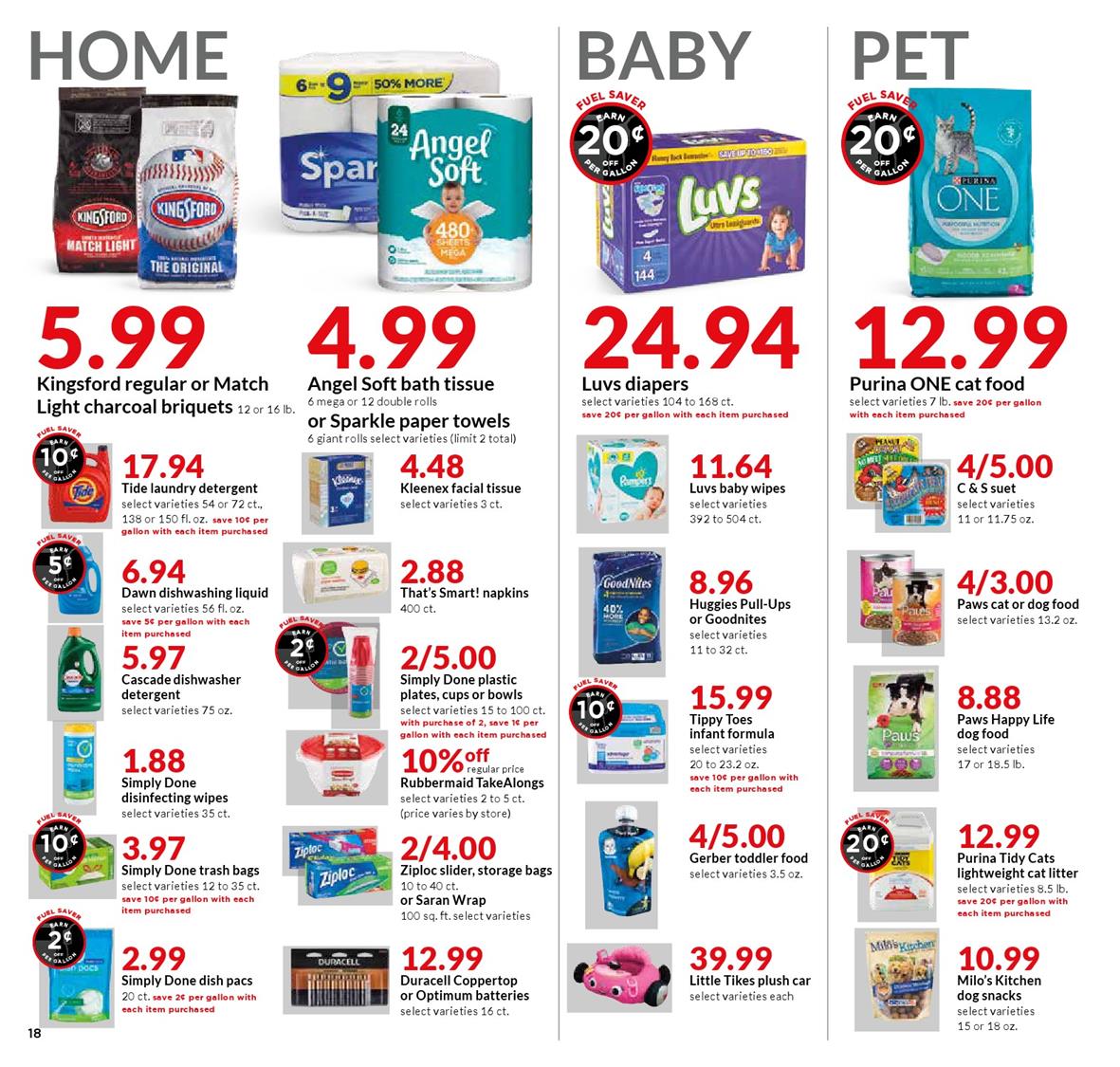 Hy vee Ad page 18