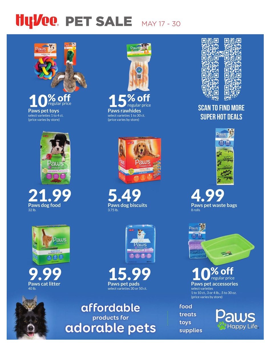 Hy vee ad pet may 17 23 2023 weeklyads2