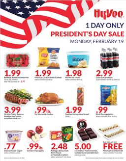 Hy-Vee Weekly Ad Presidents Day 2024