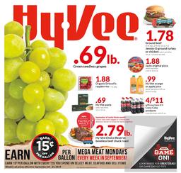Hyvee Ad Sep 18–24, 2019