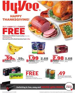 Hy-Vee Weekly Ad Thanksgiving Nov 13 - 23, 2023