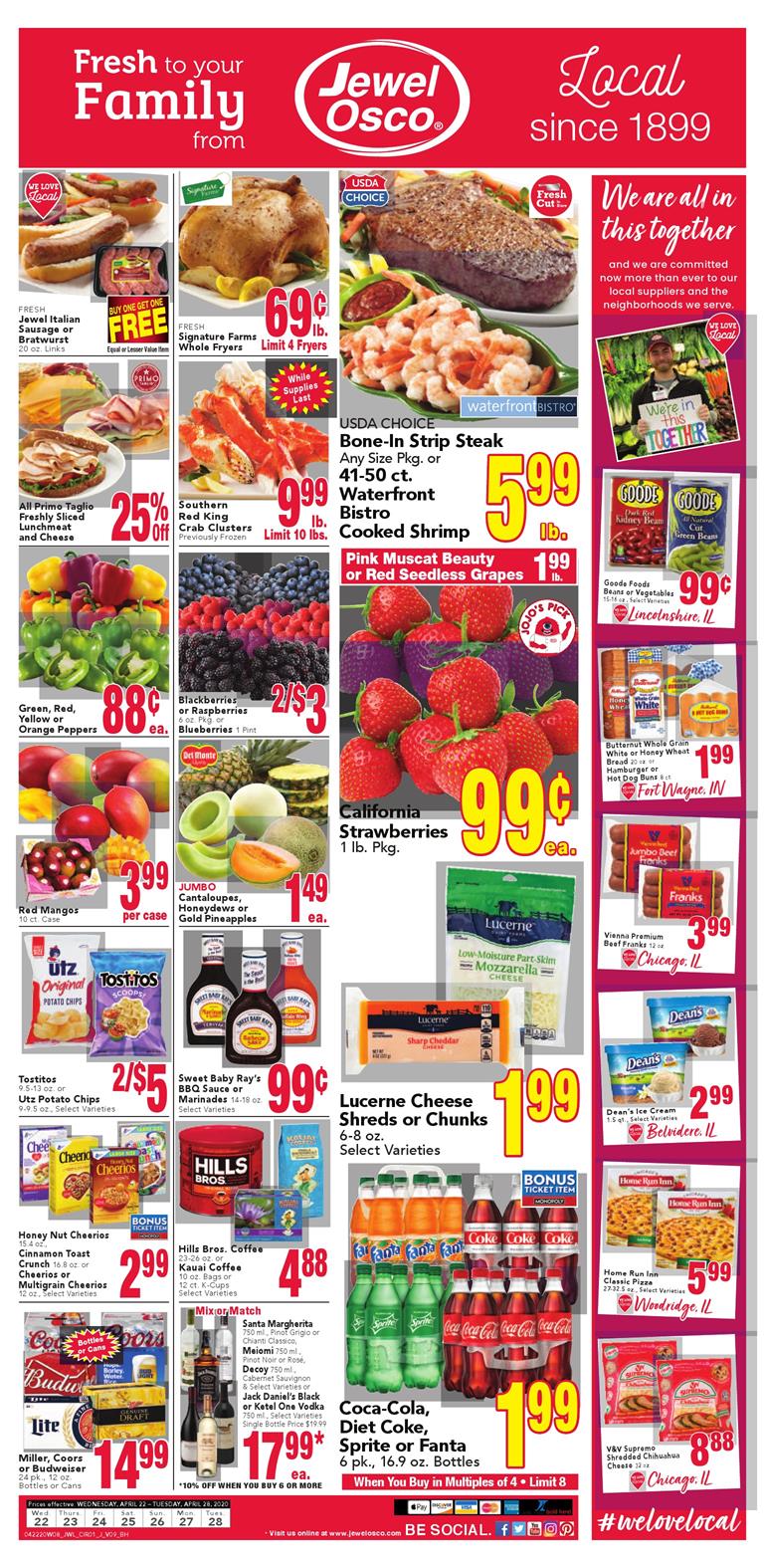 Jewel-Osco Weekly Ad Apr 22 - 28, 2020 - WeeklyAds2