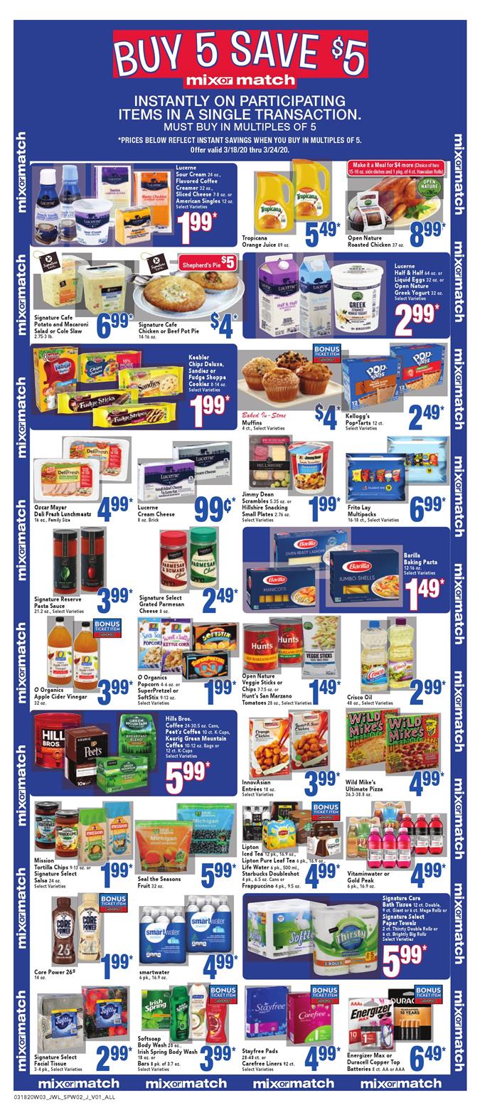 JewelOsco Ad Mar 18 24, 2020 WeeklyAds2
