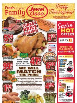 Jewel-Osco Ad Nov 18–26, 2020