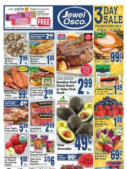 Jewel-Osco Ad Nov 6 - 12, 2019