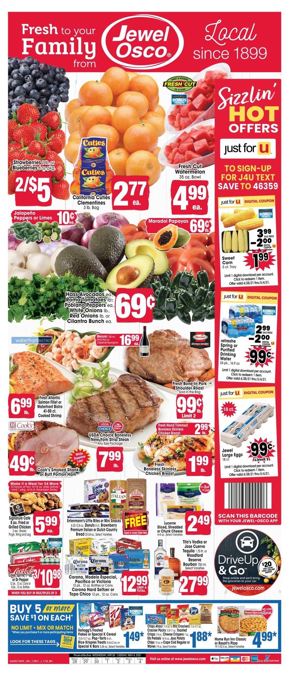 Jewel-Osco Weekly Ad Apr 28 - May 4, 2021 - WeeklyAds2