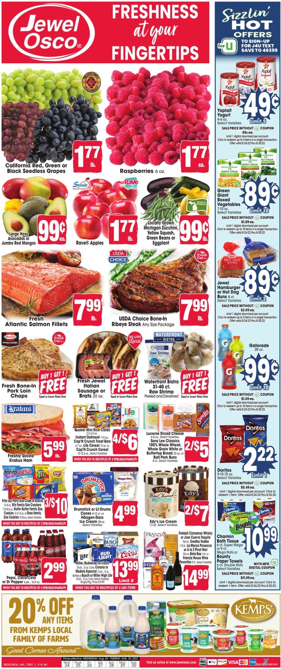 JewelOsco Weekly Ad Aug 24 30, 2022 WeeklyAds2