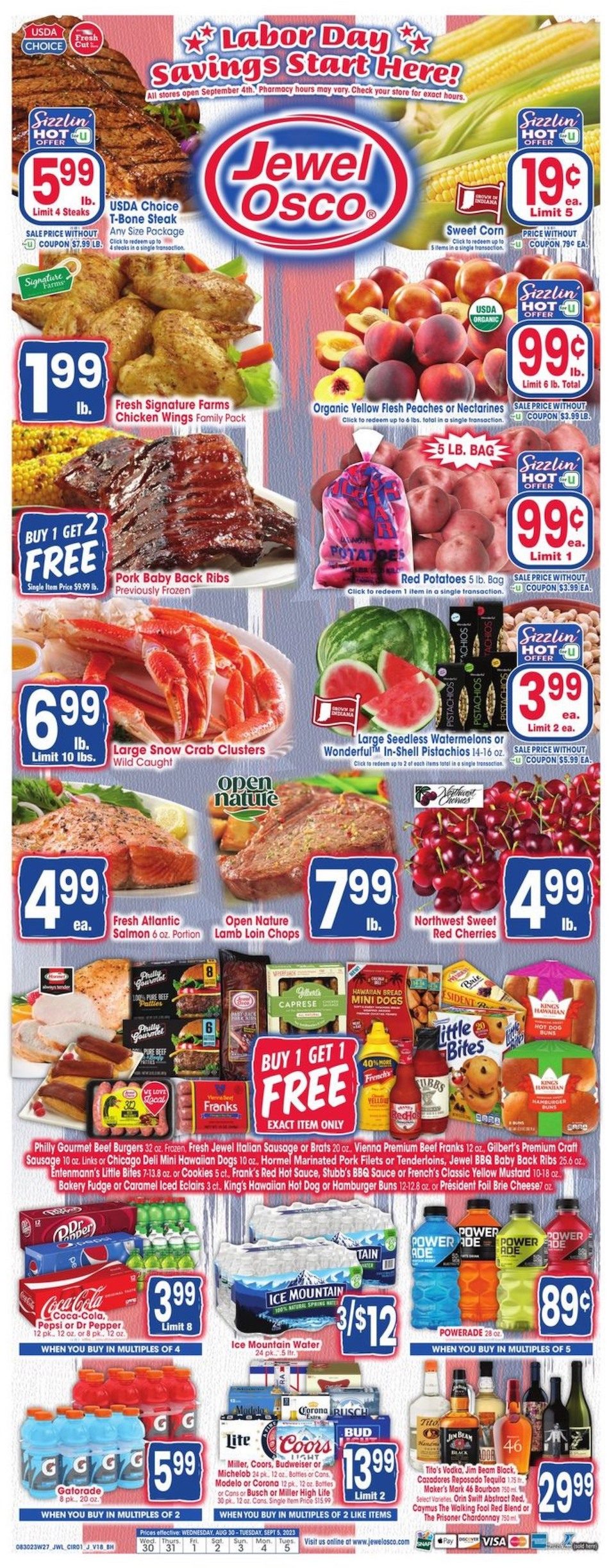 Jewel-Osco Weekly Ad Aug 30 - Sep 5, 2023 - WeeklyAds2