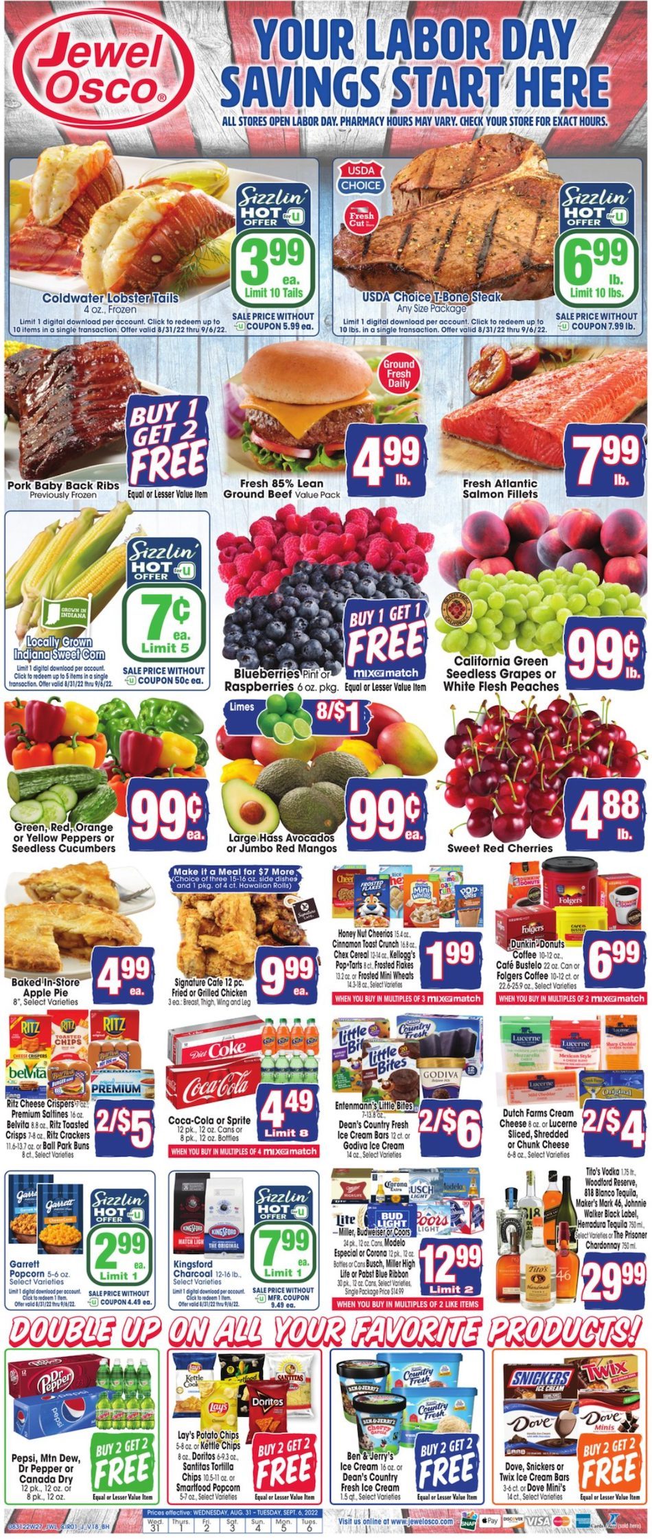 Jewel food store weekly on sale ad