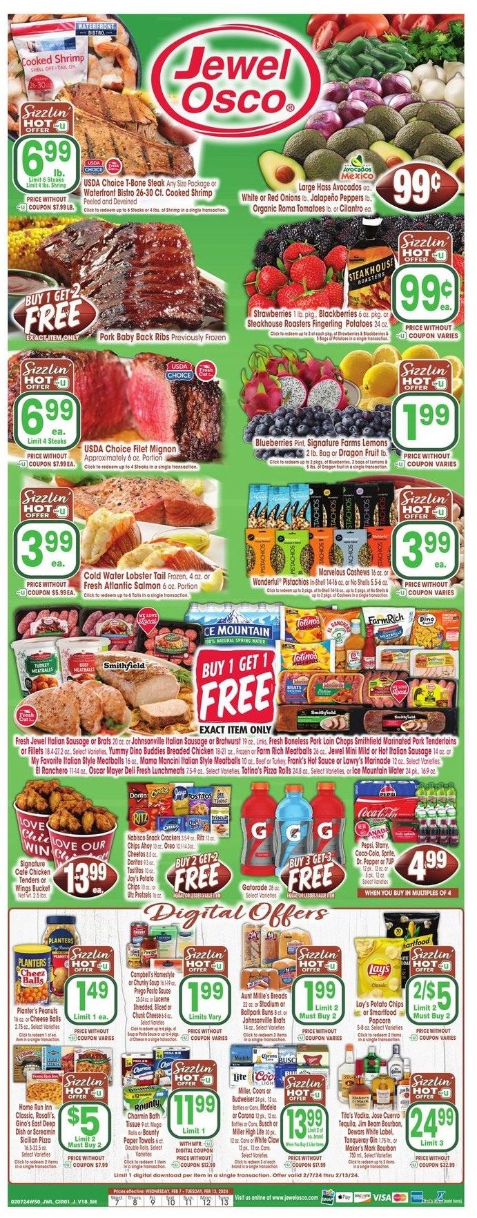 JewelOsco Weekly Ad Feb 7 13, 2024 WeeklyAds2
