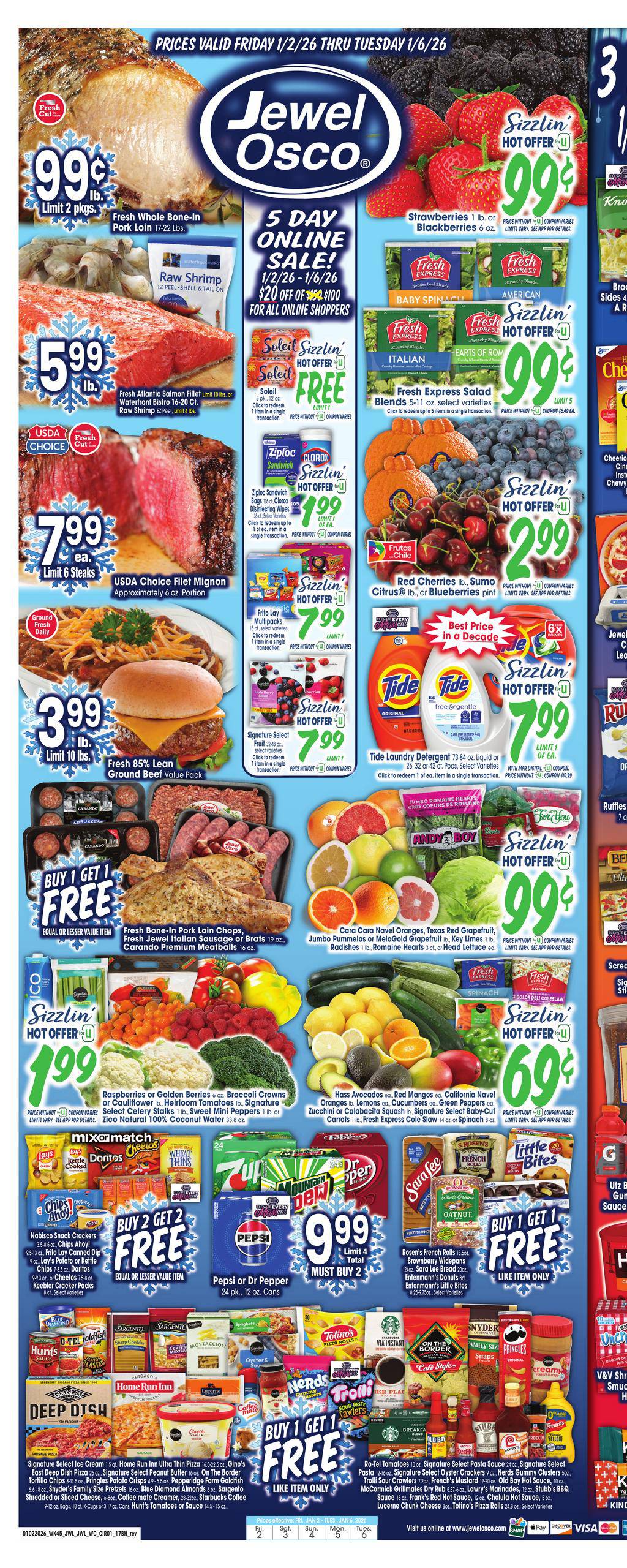 Jewel-Osco Weekly Ad January 2 - 6, 2026 | WeeklyAds2